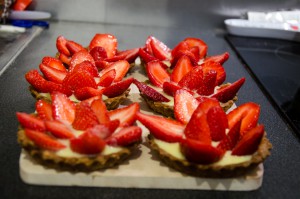 Tarte aux fraises