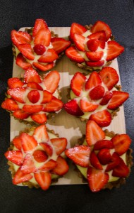 Tarte aux fraises