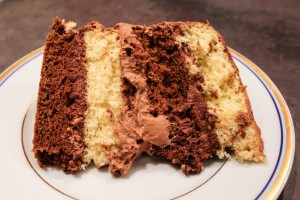 Layer cake au chocolat