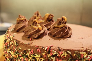 Gâteau chocolat/caramel